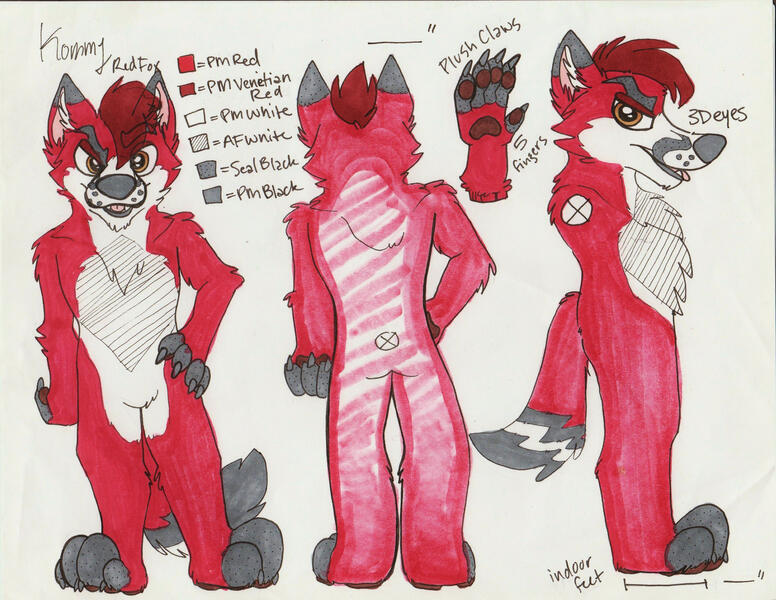 Fursuit Concept Art